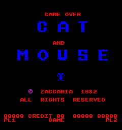 Cat and Mouse (set 1) Title Screen